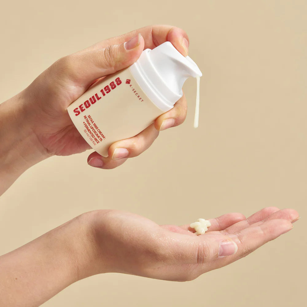 K-Secret SEOUL 1988 Cream : Retinal Liposome 1% + Fermented Rice