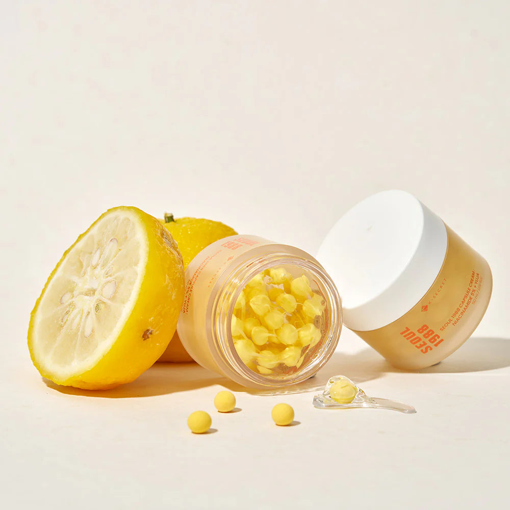 K-Secret SEOUL 1988 Capsule Cream : Niacinamide 5% + Yuja (50ml)