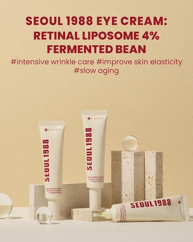 K-Secret SEOUL 1988 Eye Cream  Retinal Liposome 4% + Fermented Bean
