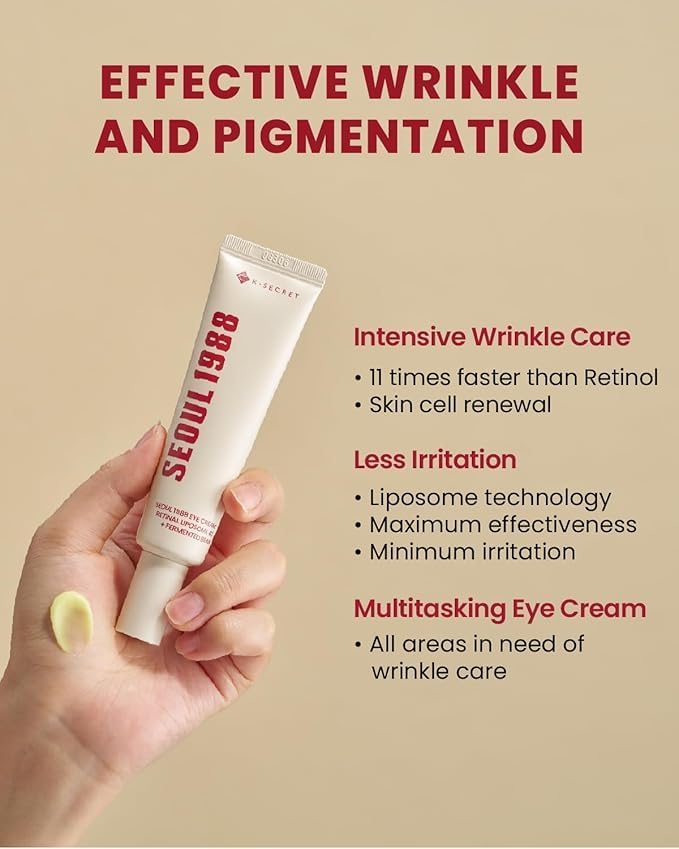 K-Secret SEOUL 1988 Eye Cream  Retinal Liposome 4% + Fermented Bean