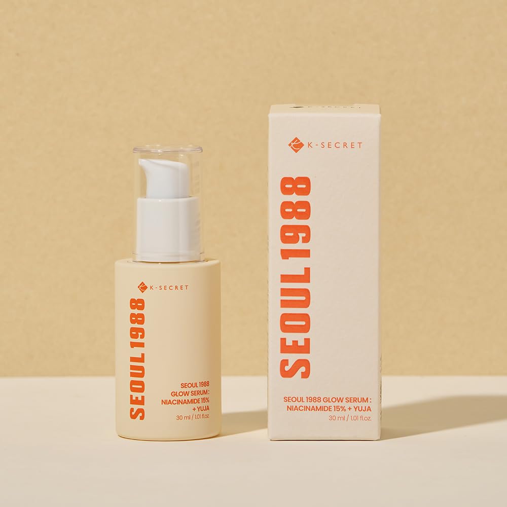K-Secret SEOUL 1988 Glow Serum: Niacinamide 15% + Yuja