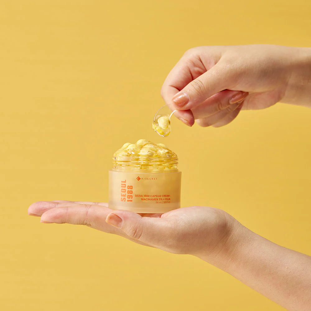 K-Secret SEOUL 1988 Capsule Cream : Niacinamide 5% + Yuja (50ml)