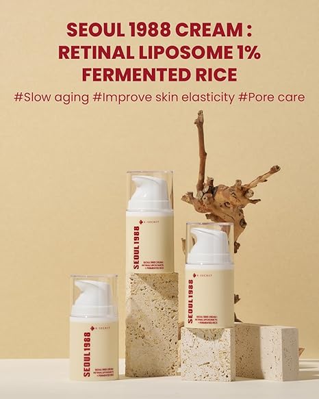 K-Secret SEOUL 1988 Cream : Retinal Liposome 1% + Fermented Rice