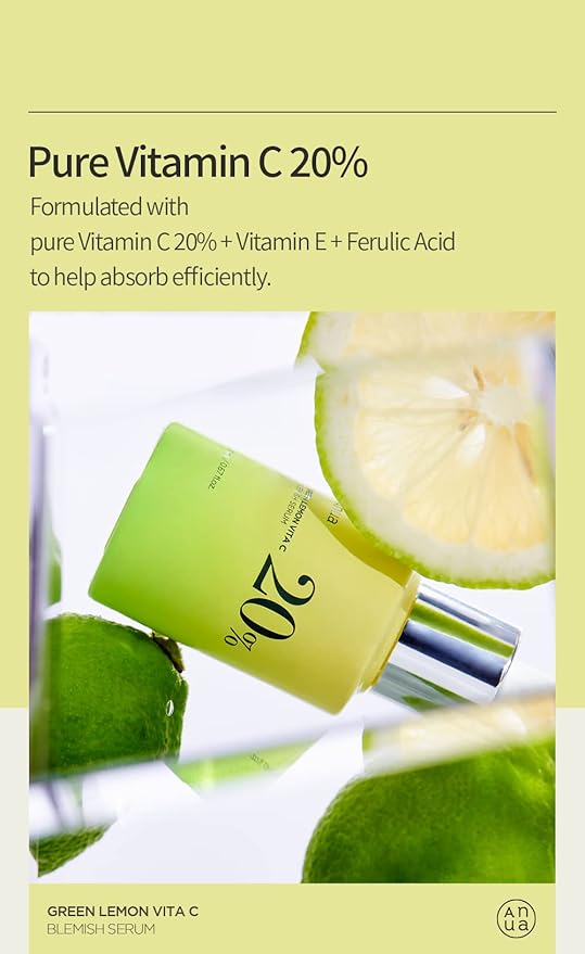 Anua- Green Lemon Vita C Blemish Serum