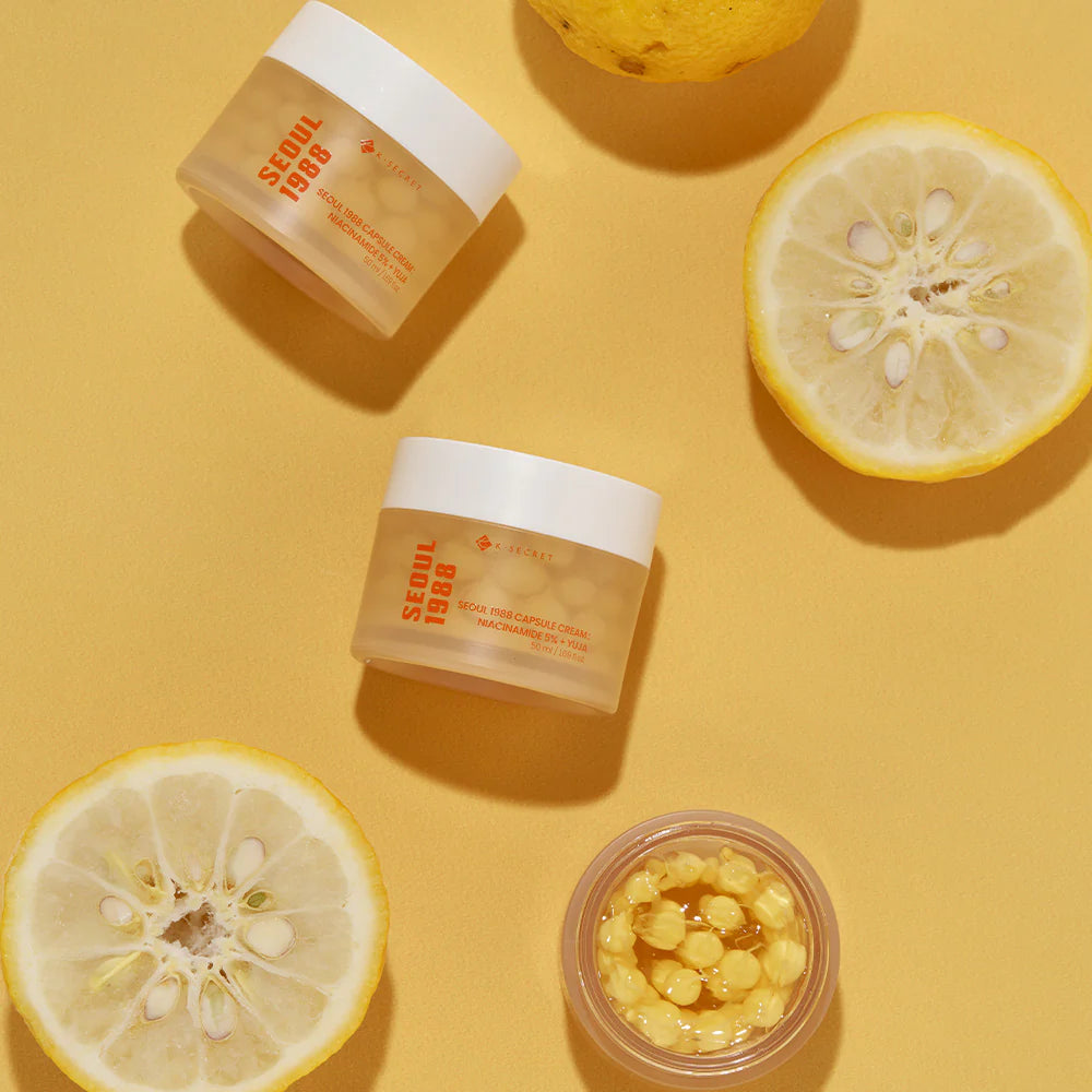 K-Secret SEOUL 1988 Capsule Cream : Niacinamide 5% + Yuja (50ml)