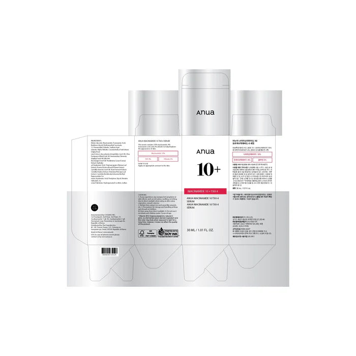 Anua Niacinamide 10% + TXA 4% Serum