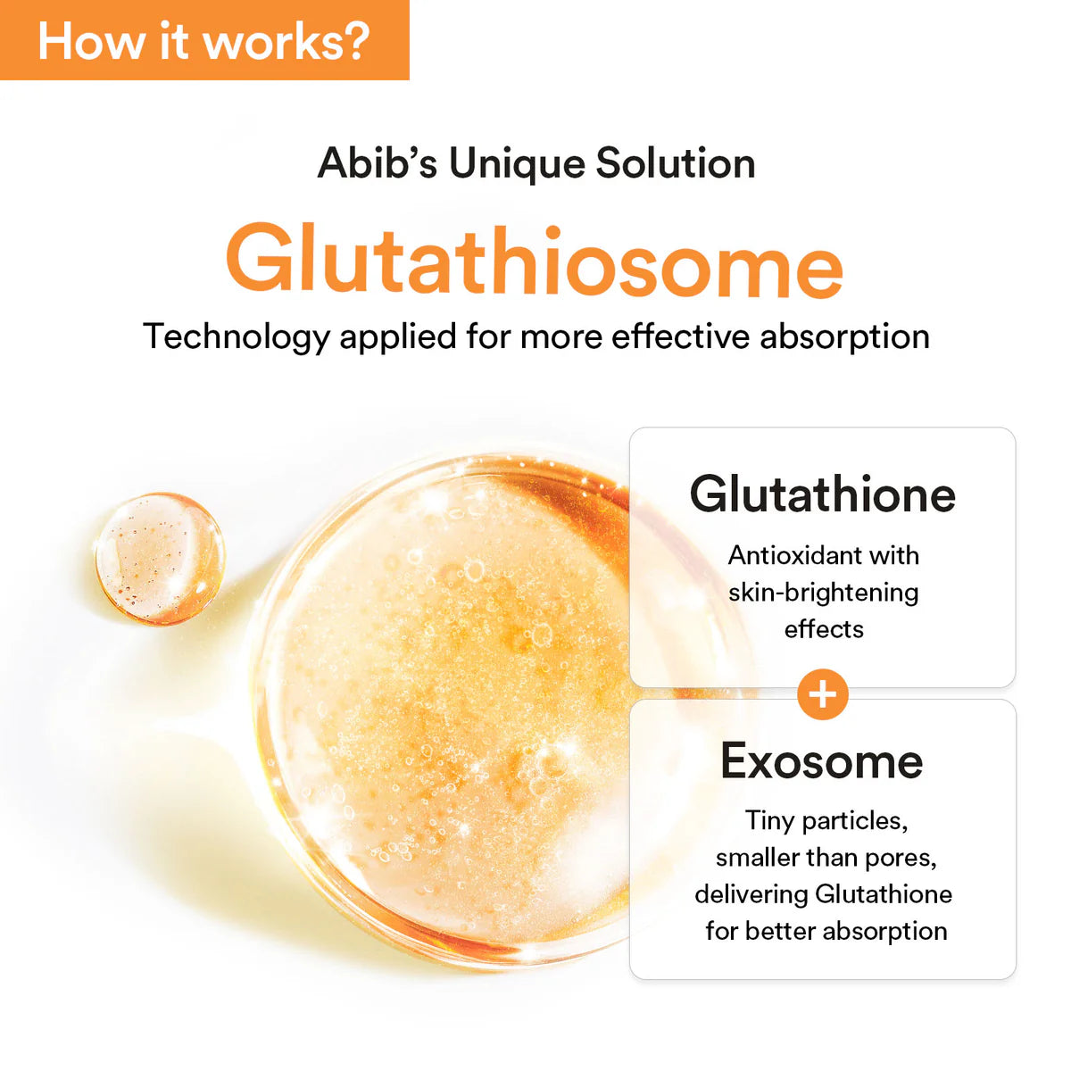 Abib – Glutathiosome Dark Spot Serum Vita Drop (50ml)