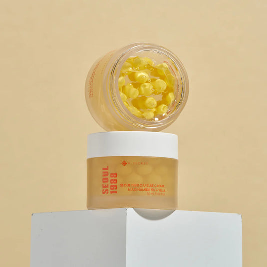 K-Secret SEOUL 1988 Capsule Cream : Niacinamide 5% + Yuja (50ml)