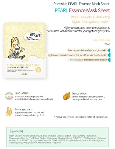 Esfolio Face Mask Sheets – 10 Pack
