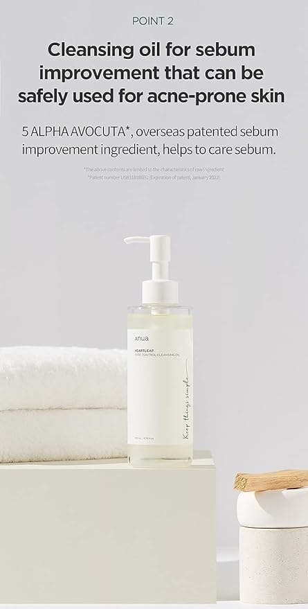 Anua – Heartleaf Pore Control Cleansing Oil