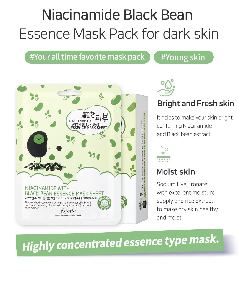 Esfolio Face Mask Sheets – 10 Pack
