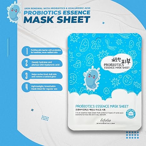 Esfolio Face Mask Sheets – 10 Pack